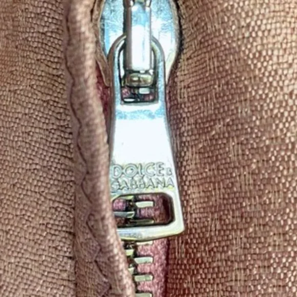 Dolce & Gabbana Peachy Pink Shimmer Wiggle Dress - Picture 8 of 14